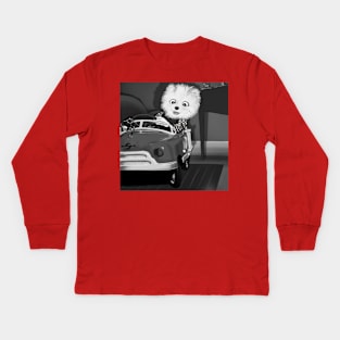 Pomeranian Kids Long Sleeve T-Shirt